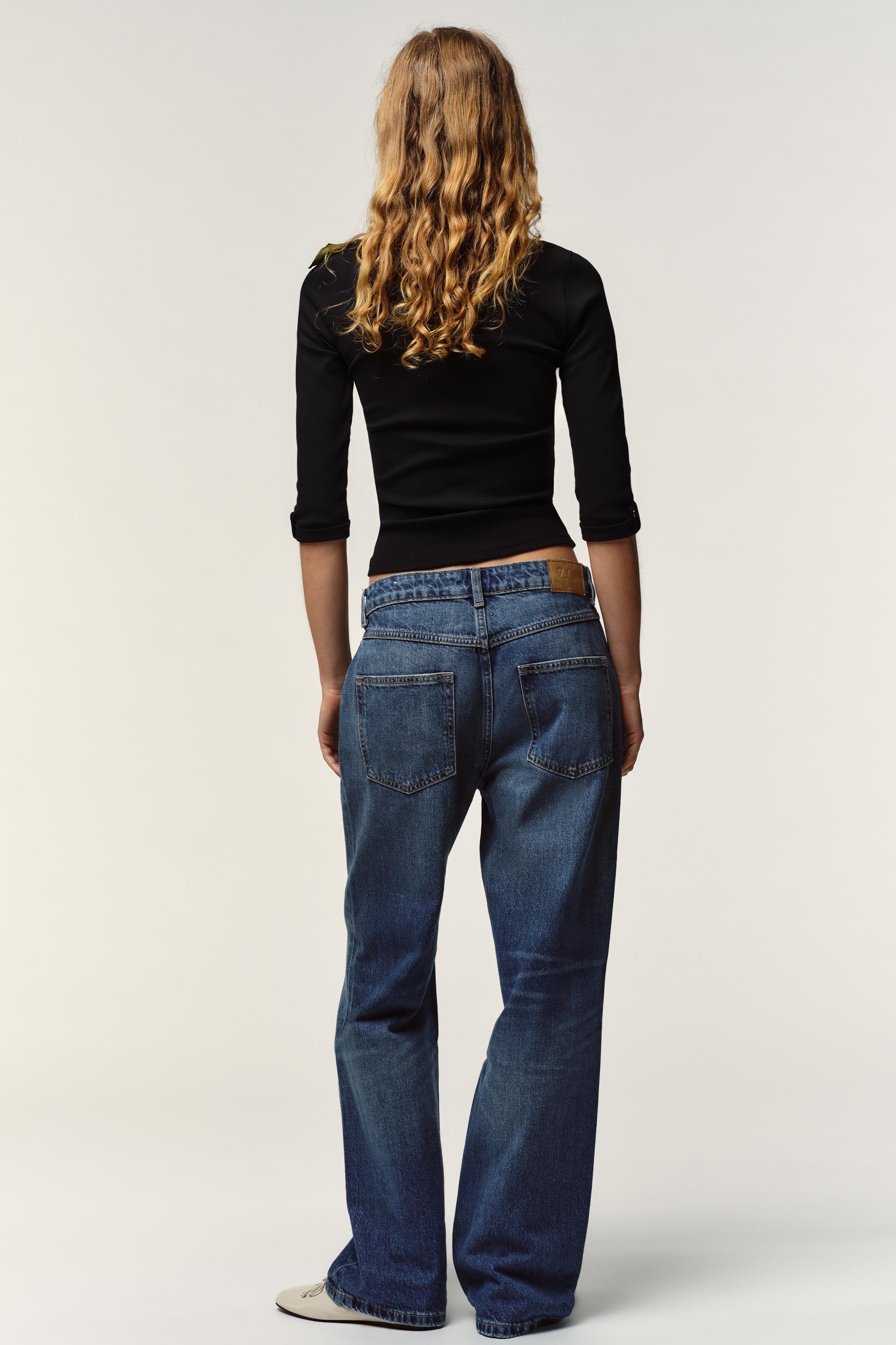 BUTTON RIBBED T-SHIRT